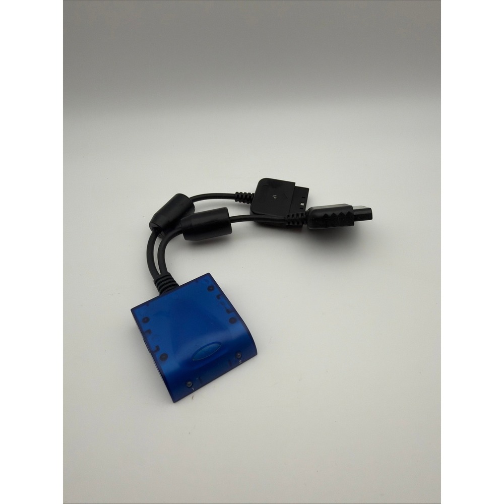 Psyclone PS2 Receiver Wireless Controller Dongle Translucent Blue PlayStation 2‎